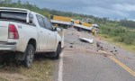 Siniestro sobre Ruta 16: una camioneta chocó contra un camión en El Tunal