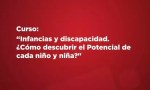 Inscripción al curso Infancias y Discapacidad