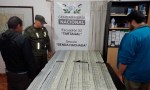 OCULTABA EN DOS ENVASES DE JUGO 120 MIL DÓLARES