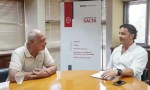 Las Lajitas: el intendente Fernando Alabi se reunió con el ministro Ignacio Jarsún