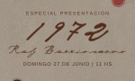 Raly Barrionuevo presenta en la radio su nuevo disco 1972