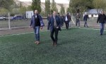 El gobernador visitó Los Miches por el 50º aniversario y recorrió obras