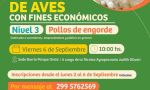 CAPACITACIÓN NIVEL 3: CRÍA Y MANEJO DE AVES CON FINES ECONÓMICOS