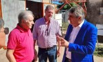 El Ministro de Gobierno Bastía visitó el dpto. 9 de Julio 