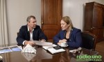 El Presidente Comunal Furlán se reunió con la Vicegobernadora Scaglia