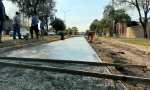Avanzan las obras de pavimentación en Tostado