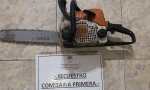 Recuperan una motosierra en Tostado