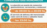 Cutral-Có: delivery habilitados nuevamente hasta las 23 horas