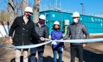 Gutiérrez inauguró una planta de tratamientos de efluentes en Neuquén capital