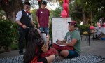 SE FESTEJÓ EL AMOR UNIVERSAL EN LA PLAZA SAN MARTÍN