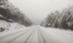 CIRCULACIÓN RESTRINGIDA EN RUTA NACIONAL N°3 POR ACUMULACIÓN DE NIEVE