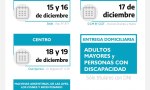 EL LUNES 15 DE DICIEMBRE COMIENZA LA ENTREGA DE MÓDULOS ALIMENTARIOS
