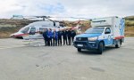 LA PROVINCIA REALIZÓ LA PRIMERA AEROEVACUACIÓN SANITARIA OFICIAL CON EL HELICOPTERO BELL 427