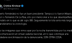 CFK, Alberto y la violencia en el escaparate