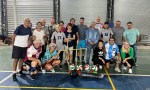 Bordoni entregó al Club Atlético Ventana materiales deportivos de newcom