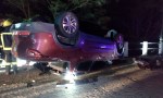 Ruta 76: Una camioneta volcó, no hubo heridos 