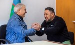 Sergio Bordoni, puso en funciones al nuevo delegado, Bernardo Chiuca.