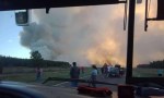 Corrientes: Incendio Forestal arrasa en zona de Villa Olivari