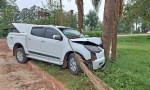 Al mando de una camioneta cargada con cigarrillos embistió control de Gendarmería.