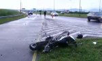 Un siniestro vial en Circunvalación Oeste dejó como saldo a dos motociclistas heridos