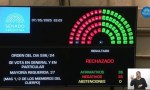 El Senado rechazó la ley de Ficha Limpia y Cristina podrá ser candidata a nivel nacional