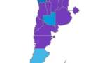 ASÍ QUEDÓ EL MAPA DE ARGENTINA 
