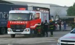 Parque Industrial: Se incendiaron dos camiones de logística de una importante empresa de colchones y sommiers