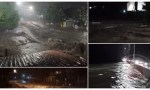 Fuerte temporal en Metán: calles anegadas, viviendas con agua y alerta en la Ruta 9/34