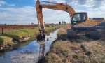 Laboulaye: Limpieza de canal en Parque Industrial 🚧⚒️