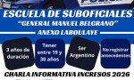 Ingreso: Escuela de suboficiales policía charla informativa en Laboulaye