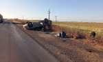 Accidente de transito ruta 4 en cercanías de Melo.