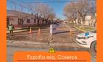 Laboulaye: corte de calles céntricas precaución