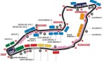 Franco Colapinto fue penalizado y largará en el puesto 16° en el GP de Imola. foto: circuito Imola