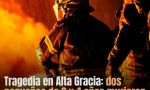 Alta Gracia: murieron dos niñas de dos y cuatro años al incendiarse su casa