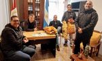 Reunión en la Municipalidad de Italó con bomberos de Buchardo