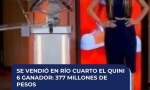 RIOCUARTENSE SE HIZO MILLONARIO