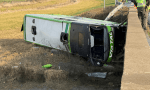  GRAVE ACCIDENTE EN RUTA NACIONAL 7: UN MICRO CAYÓ DE UN PUENTE