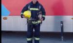 UN HEROE EN LA 35: Bombero huinquense asistió a accidentados hasta que llegó la ayuda