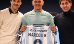Racing presentó a Marcos Rojo como nuevo refuerzo