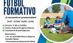 CAPACITACION EN FÚTBOL FORMATIVO
EN PLAZA HUINCUL 