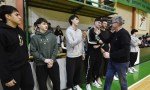 El intendente Claudio Larraza recibió al plantel de Pérfora y destacó su participación en la Liga Federal de Básquet 2025
