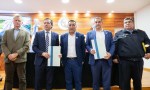 FIRMA DE CONVENIOS PARA FORTALECER LA SEGURIDAD PÚBLICA EN CUTRAL CO