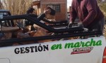Comenzó el operativo de reparto de leña en Plaza Huincul anticipando una nueva ola polar
