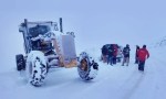 Rescates y asistencia en rutas neuquinas por nevadas intensas