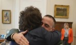 Javier Milei finalmente se encontró con Nahuel Gallo