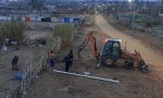 AVANZAN LAS CONEXIONES DE GAS Y CLOACA EN CONO DE SEGURIDAD Y NEHUÉN CHE