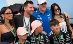Leo Messi llegó al paddock de Miami y revolucionó al mundo F1