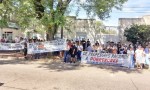 PROTESTA DOCENTE EN TODA LA PROVINCIA