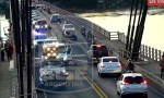 CHOQUE EN CADENA SOBRE EL PUENTE GENERAL BELGRANO