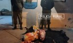 DESARTICULAN UNA BANDA QUE VENDÍA CARNE ILEGAL EN CURUZÚ CUATIÁ